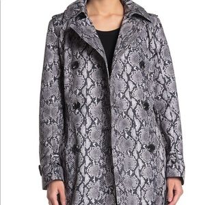 Michael Kors missy belted trench coat